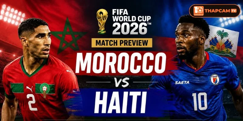 Soi kèo nhà cái Morocco vs Haiti là kèo đấu không cân sức tại bảng C.