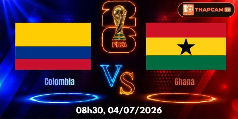 Soi Kèo Nhà Cái Colombia Vs Ghana – 08h30, Ngày 04/07