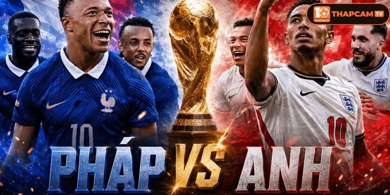 Soi kèo nhà cái Pháp vs Anh là kèo đấu cân sức tại vòng Bán kết.