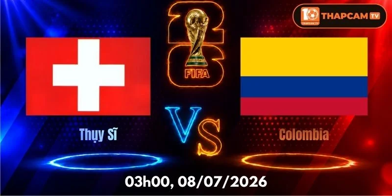 Soi Kèo Nhà Cái Thụy Sĩ Vs Colombia – 23h00, Ngày 08/07